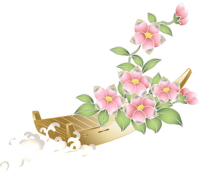 椿の花いかだアイコン Csai Png 無料イラスト素材 素材ラボ