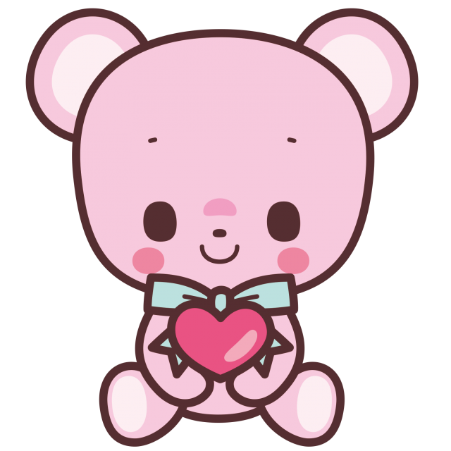 ピンクのくまさん